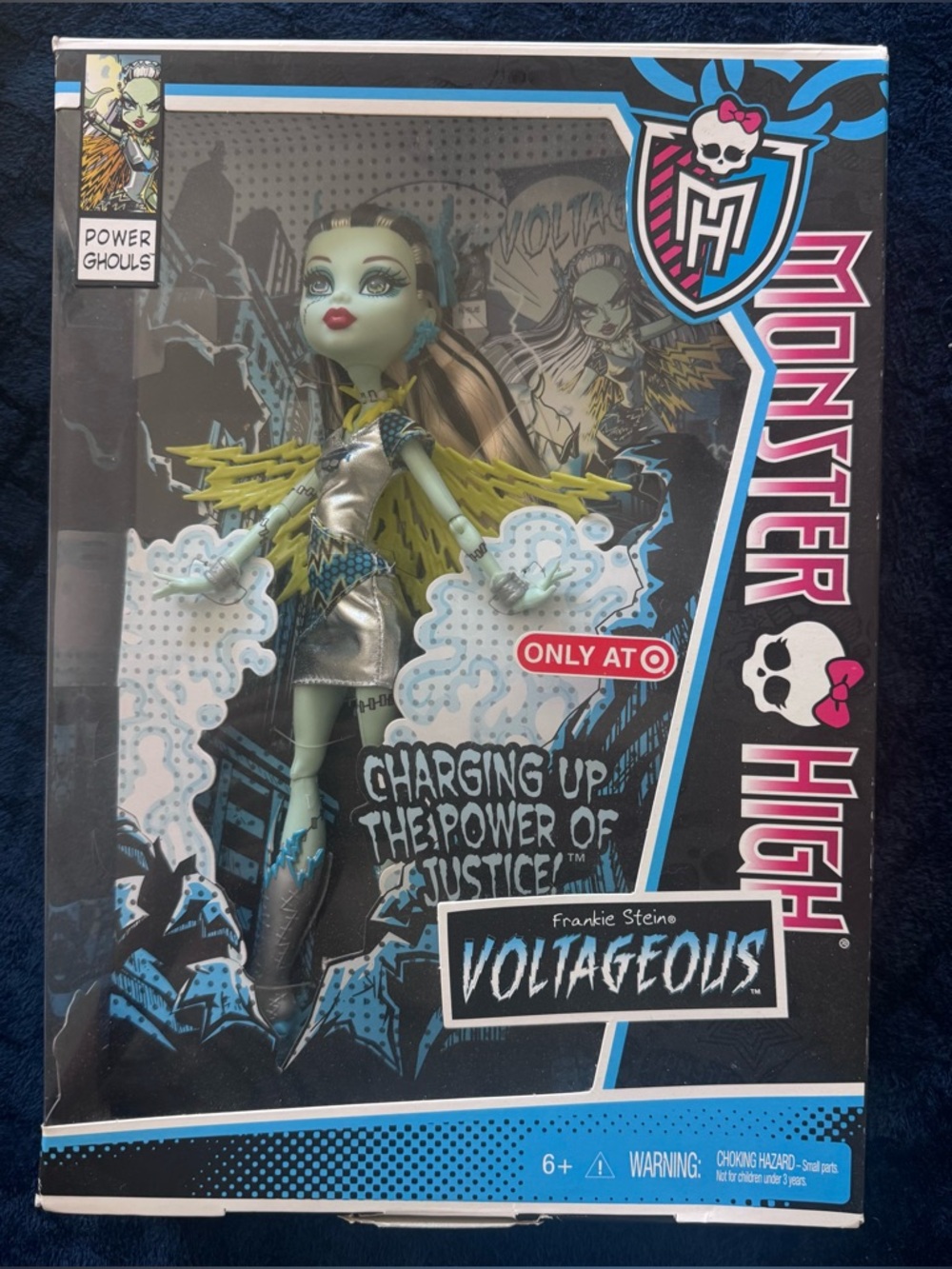 New In Box Monster High Voltageous Frankie Stein  Doll Target Exclusive Vintage